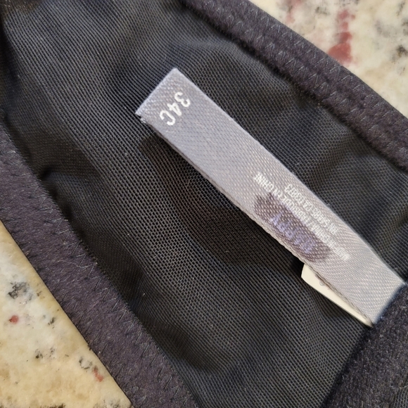 NWT Happy Coral black Lace Racerback Bra 34C - Picture 7 of 8